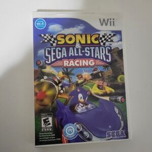 WII SONIC SEGA ALL STARS RACING NINTENDO VIDEO GAME GUC